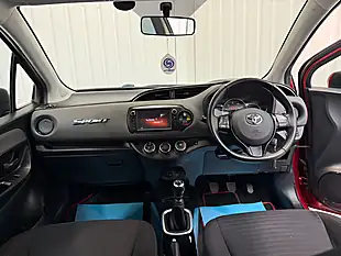 Used 2015 Toyota Yaris Sport Red - Interior and Exterior details 13