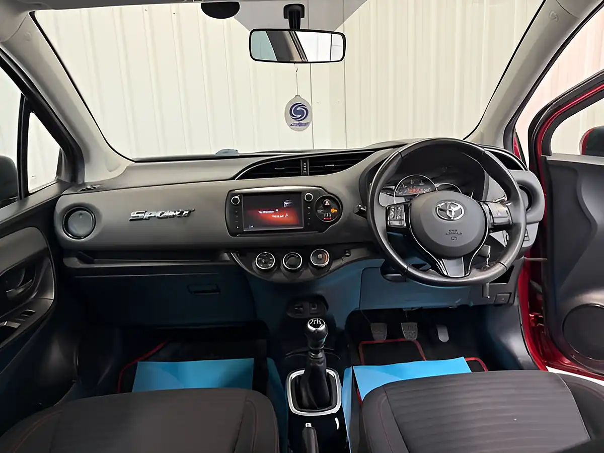 Used 2015 Toyota Yaris Sport Red - Interior and Exterior details 13