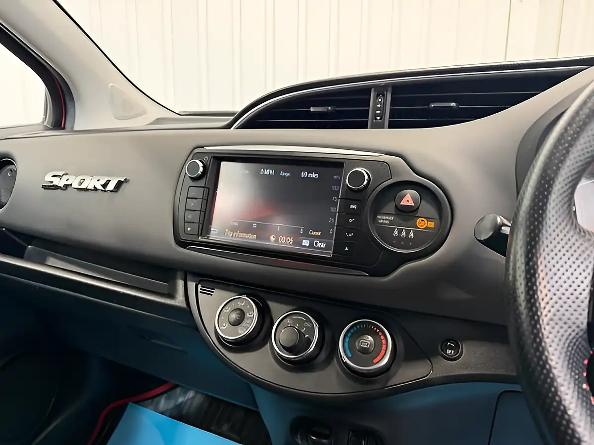 Used 2015 Toyota Yaris Sport Red - Interior and Exterior details 17
