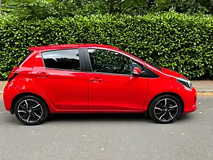 Used 2015 Toyota Yaris Sport Red - Interior and Exterior details 12