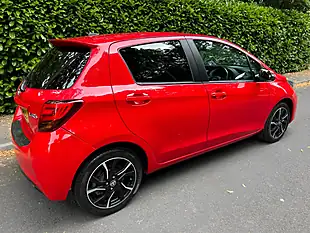 Used 2015 Toyota Yaris Sport Red - Interior and Exterior details 13