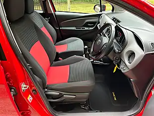Used 2015 Toyota Yaris Sport Red - Interior and Exterior details 16