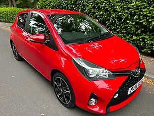 Used 2015 Toyota Yaris Sport Red - Interior and Exterior details 5