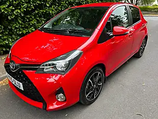 Used 2015 Toyota Yaris Sport Red - Interior and Exterior details 7