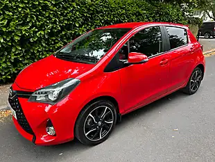 Used 2015 Toyota Yaris Sport Red - Interior and Exterior details 8