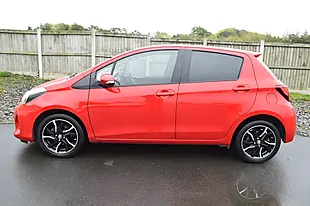 Used 2015 Toyota Yaris Sport Red - Interior and Exterior details 19
