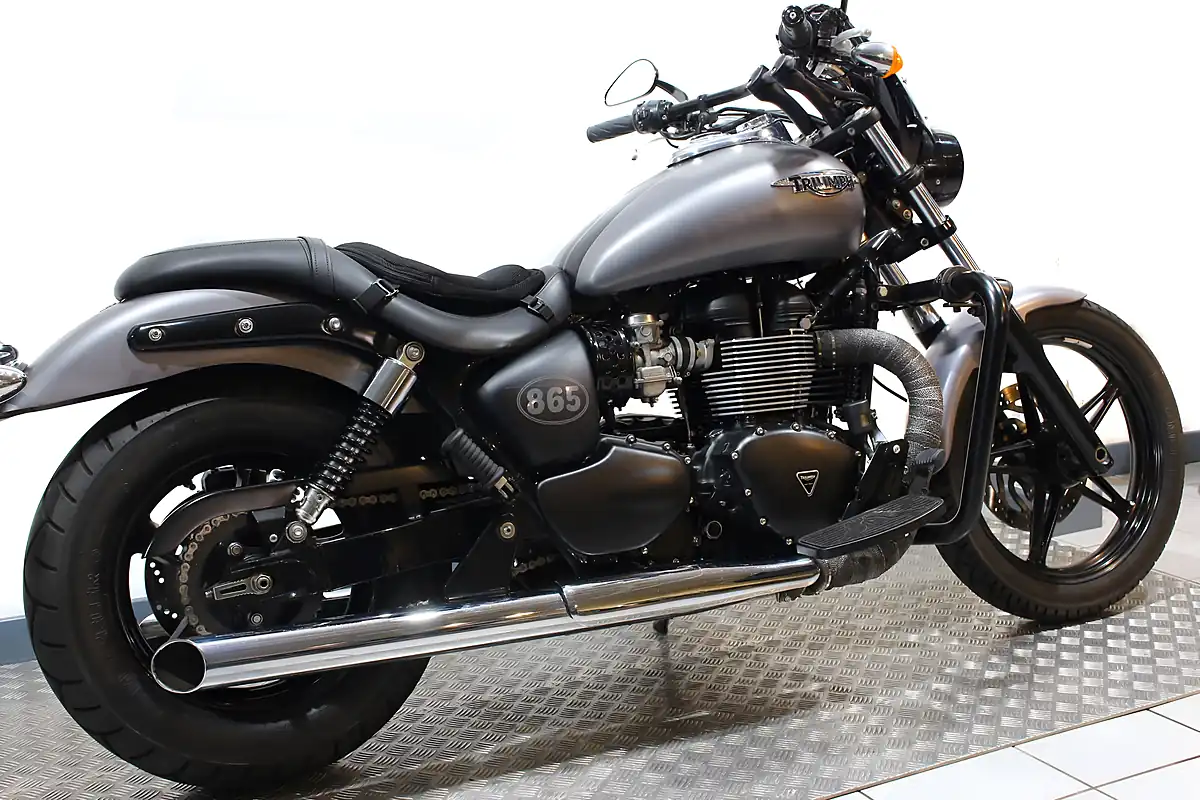 Used 2015 Triumph Speedmaster 865 Blue - Interior and Exterior details 3