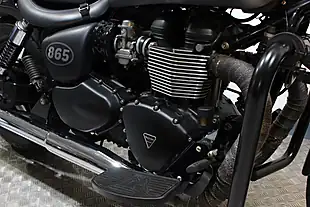 Used 2015 Triumph Speedmaster 865 Blue - Interior and Exterior details 6