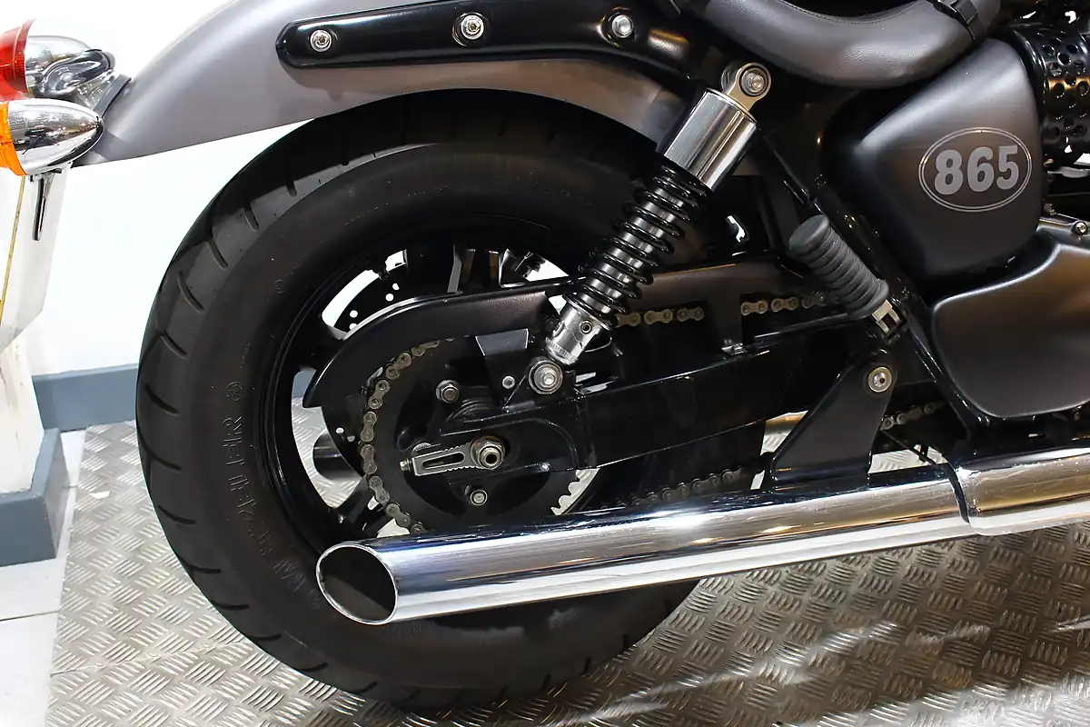 Used 2015 Triumph Speedmaster 865 Blue - Interior and Exterior details 7