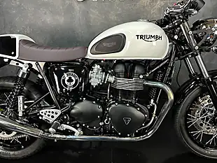 Used 2015 Triumph Thruxton 900 Ace Cafe Special Edition White - Interior and Exterior details 8