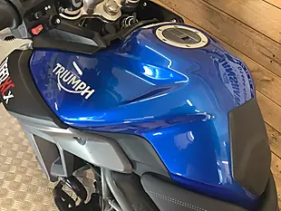 Used 2015 Triumph Tiger Xcx Blue - Interior and Exterior details 12
