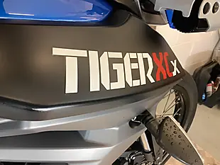 Used 2015 Triumph Tiger Xcx Blue - Interior and Exterior details 16