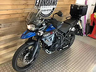 Used 2015 Triumph Tiger Xcx Blue - Interior and Exterior details 3