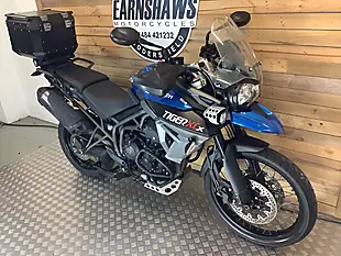 Used 2015 Triumph Tiger Xcx Blue - Interior and Exterior details 5