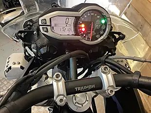 Used 2015 Triumph Tiger Xcx Blue - Interior and Exterior details 7