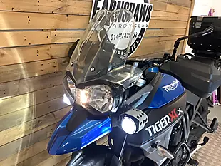 Used 2015 Triumph Tiger Xcx Blue - Interior and Exterior details 8