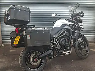 Used 2015 Triumph Tiger Xcx White - Interior and Exterior details 10