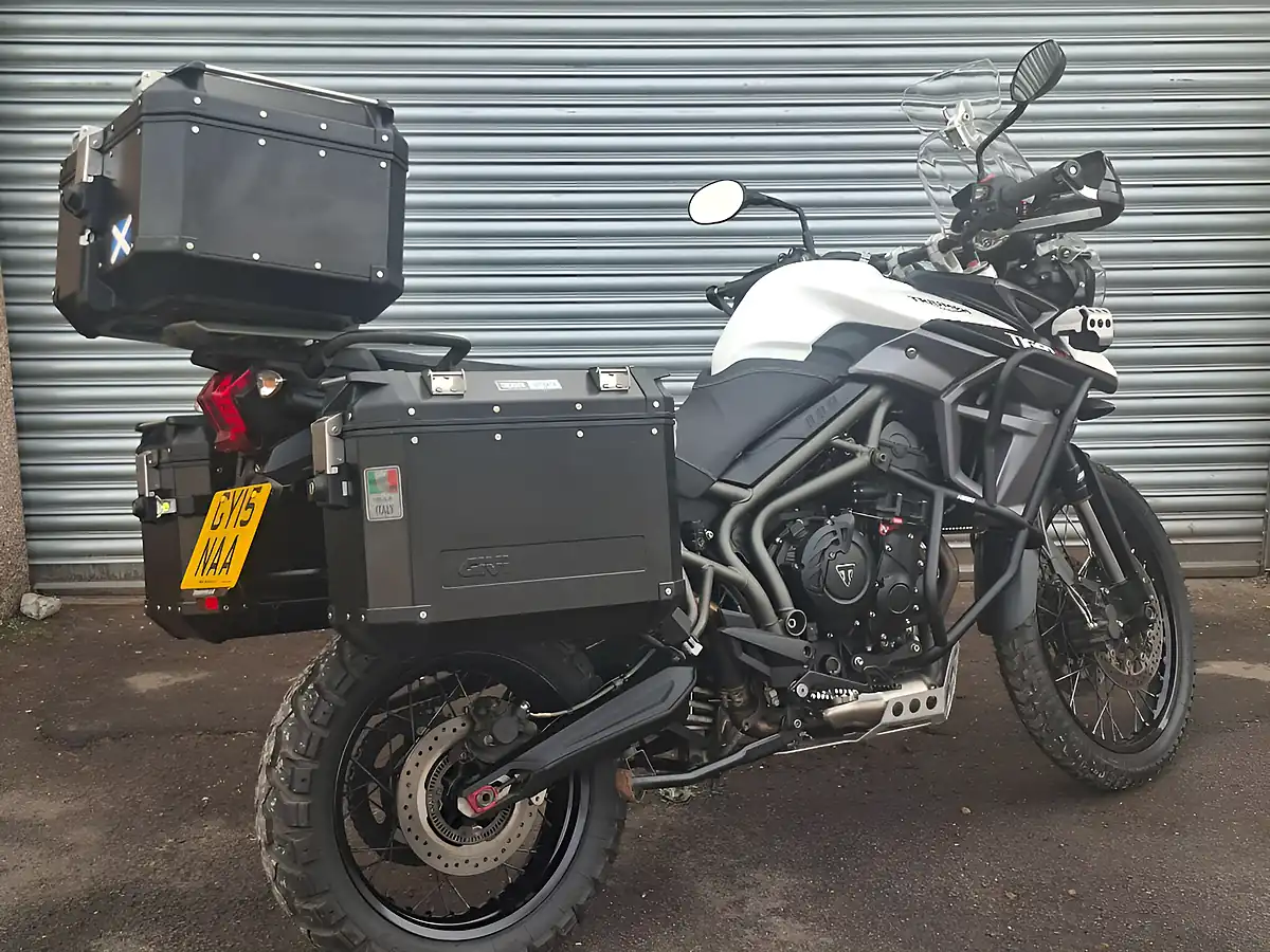 Used 2015 Triumph Tiger Xcx White - Interior and Exterior details 10