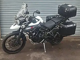 Used 2015 Triumph Tiger Xcx White - Interior and Exterior details 5