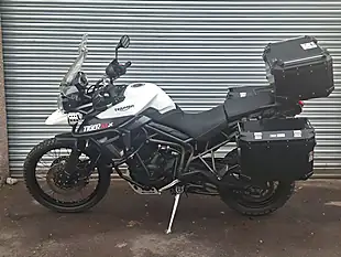 Used 2015 Triumph Tiger Xcx White - Interior and Exterior details 6