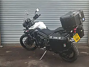 Used 2015 Triumph Tiger Xcx White - Interior and Exterior details 7