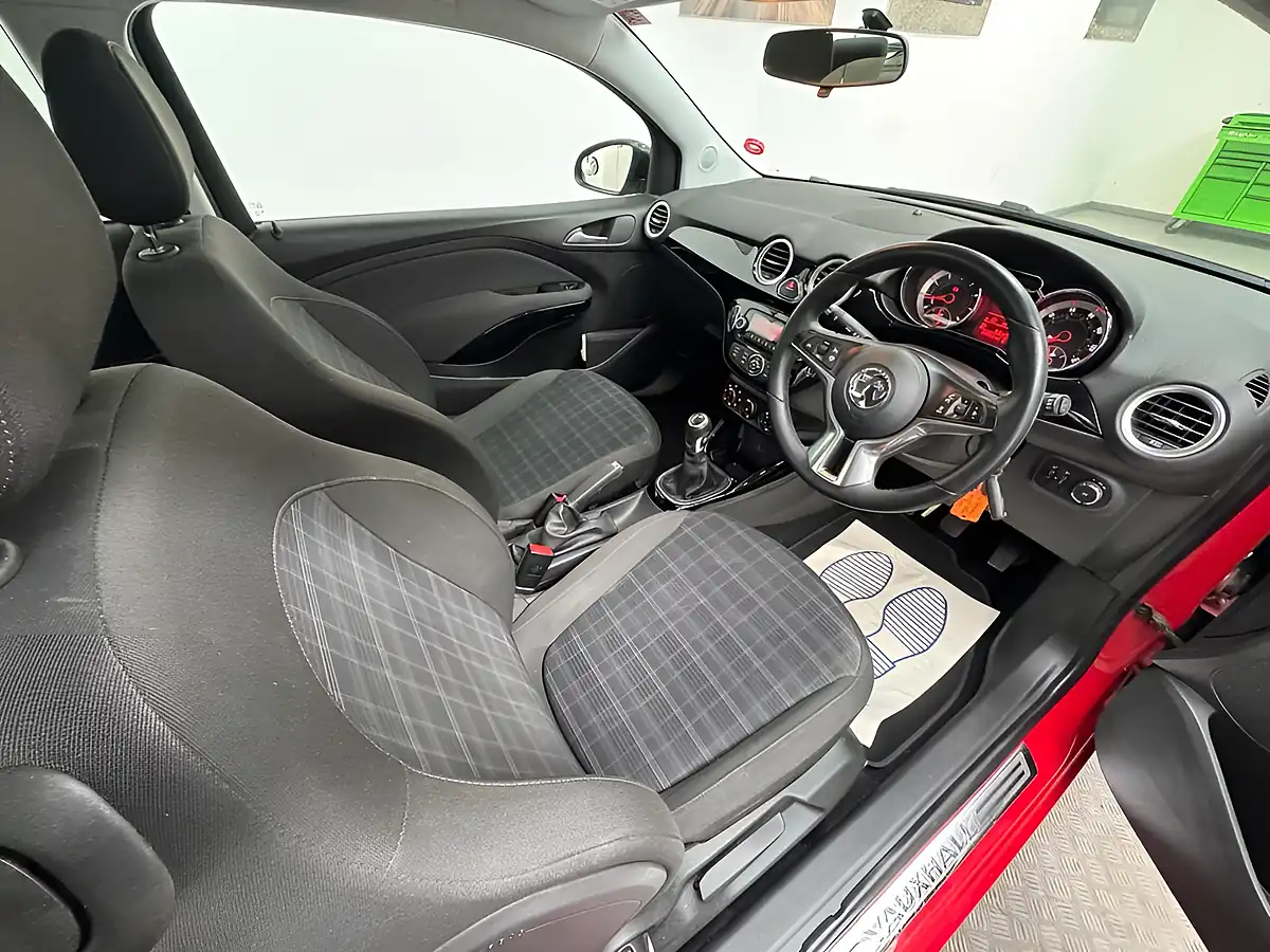 Used 2015 Vauxhall Adam Glam Red With Black Roof - Interior and Exterior details 10