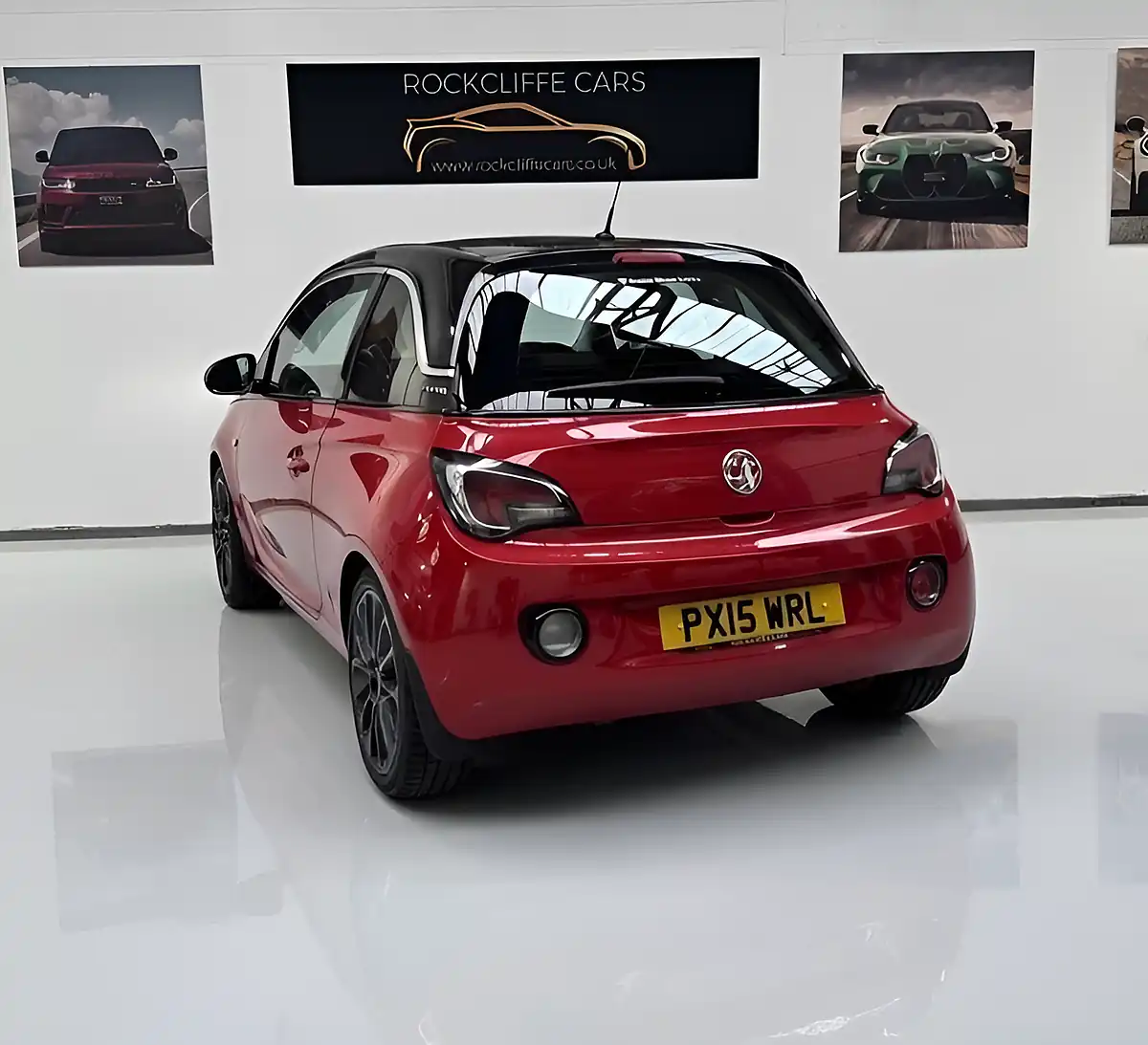 Used 2015 Vauxhall Adam Glam Red With Black Roof - Interior and Exterior details 4