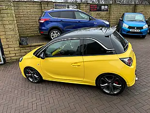 Used 2015 Vauxhall Adam Grand Slam Yellow - Interior and Exterior details 7