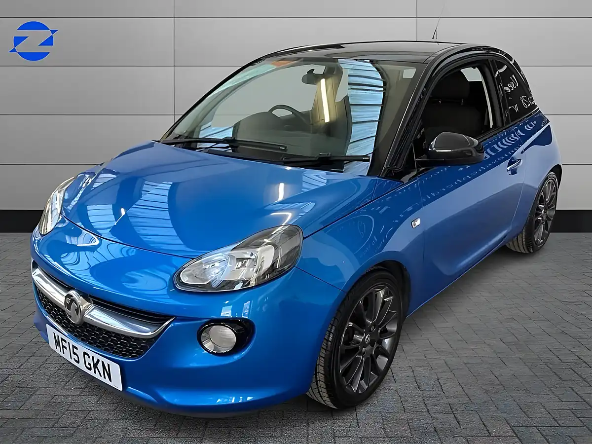 Used 2015 Vauxhall Adam Jam Blue - Front View