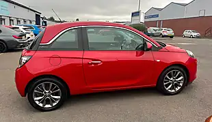 Used 2015 Vauxhall Adam Jam Red - Interior and Exterior details 4