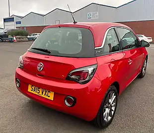 Used 2015 Vauxhall Adam Jam Red - Interior and Exterior details 5