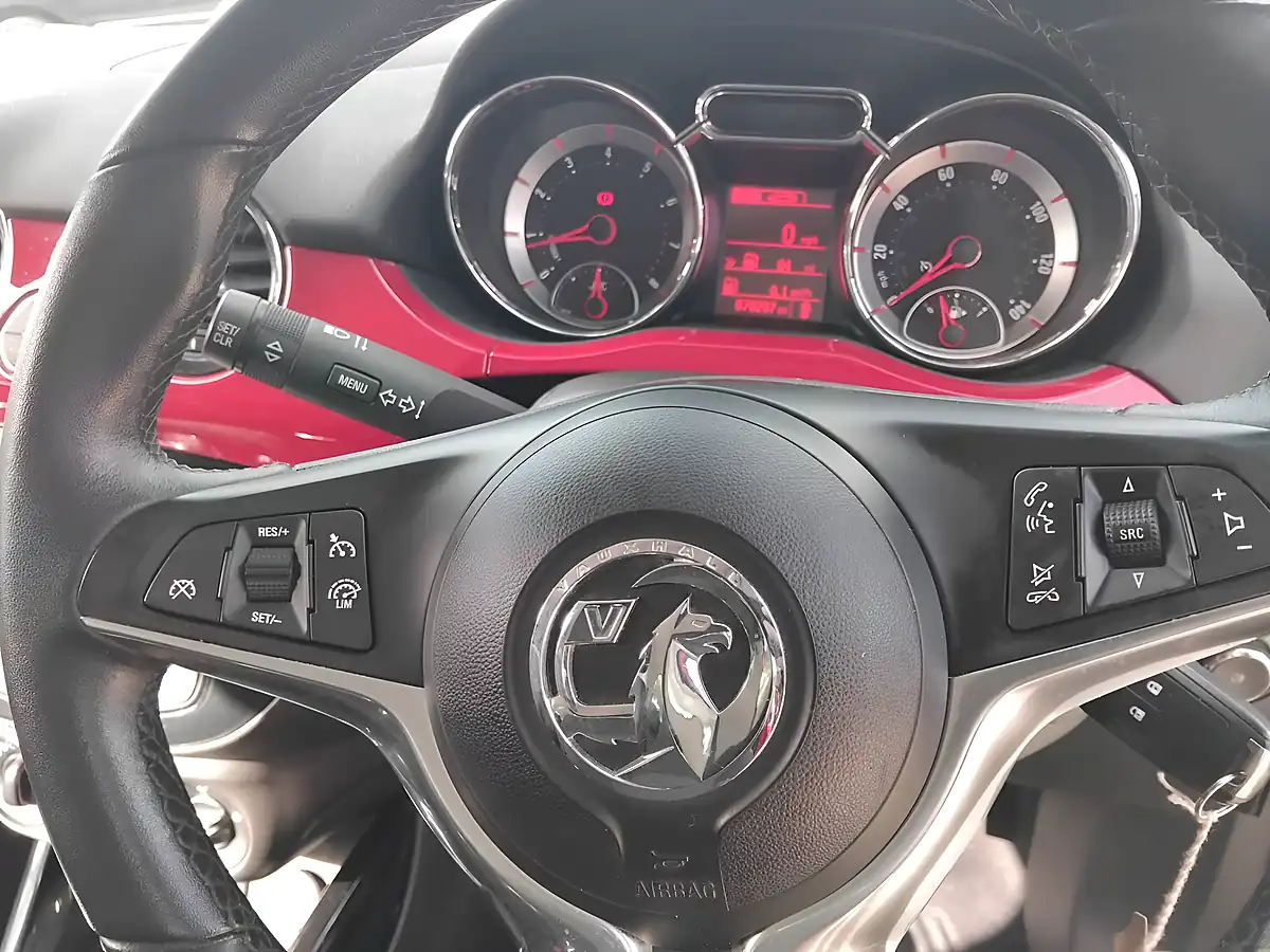 Used 2015 Vauxhall Adam Jam Red - Interior and Exterior details 16