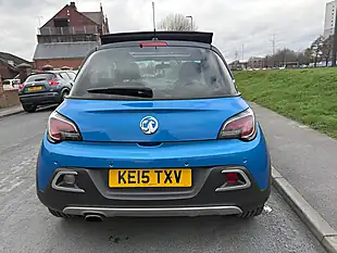 Used 2015 Vauxhall Adam Rocks Air Blue - Interior and Exterior details 3
