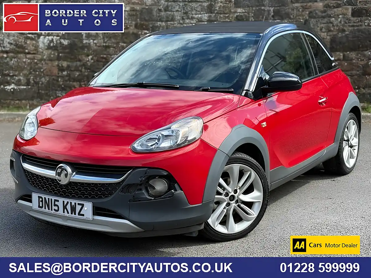 Used 2015 Vauxhall Adam Rocks Air Red - Front View