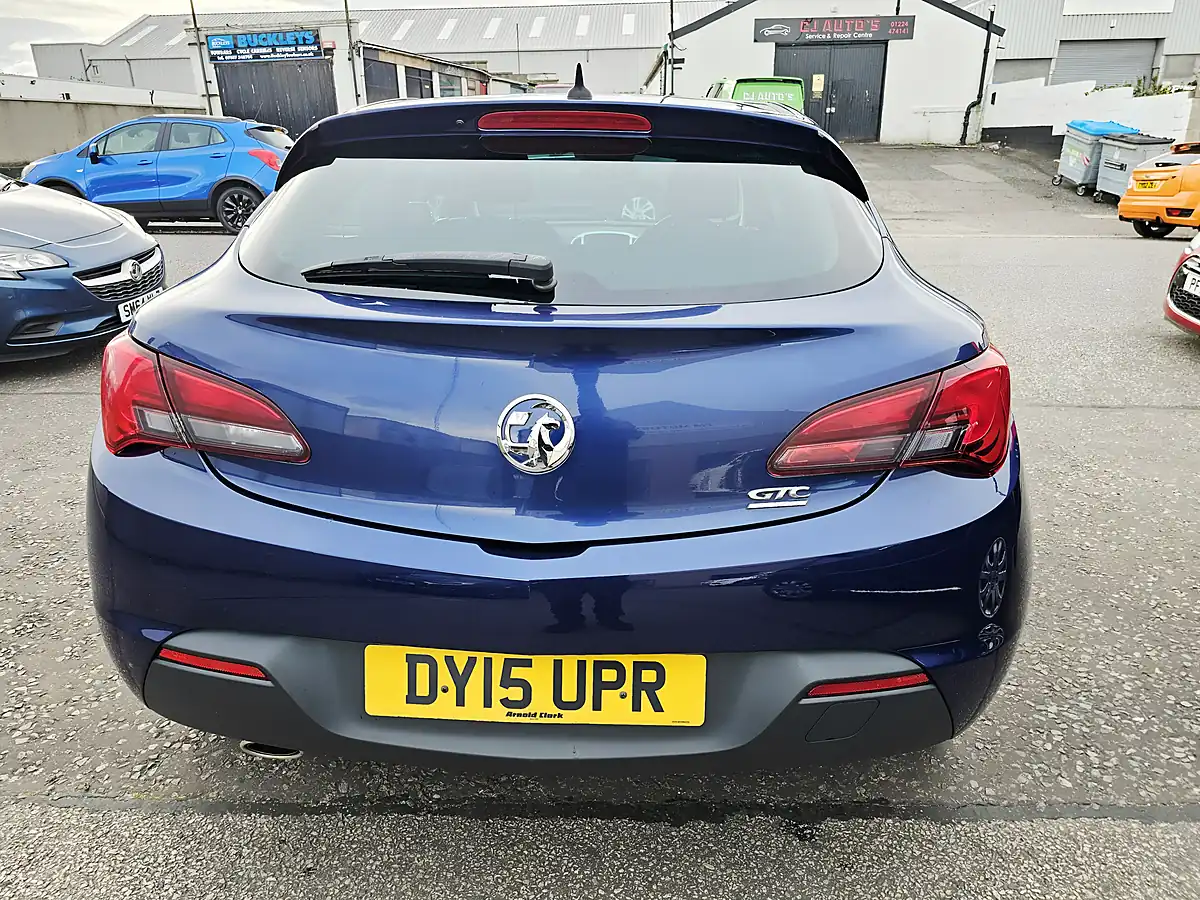 Used 2015 Vauxhall Astra Gtc Sri Blue - Interior and Exterior details 4