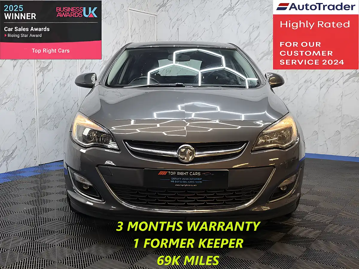 Used 2015 Vauxhall Astra Sri Grey - Interior and Exterior details 2