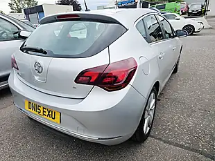 Used 2015 Vauxhall Astra Sri Silver - Interior and Exterior details 3