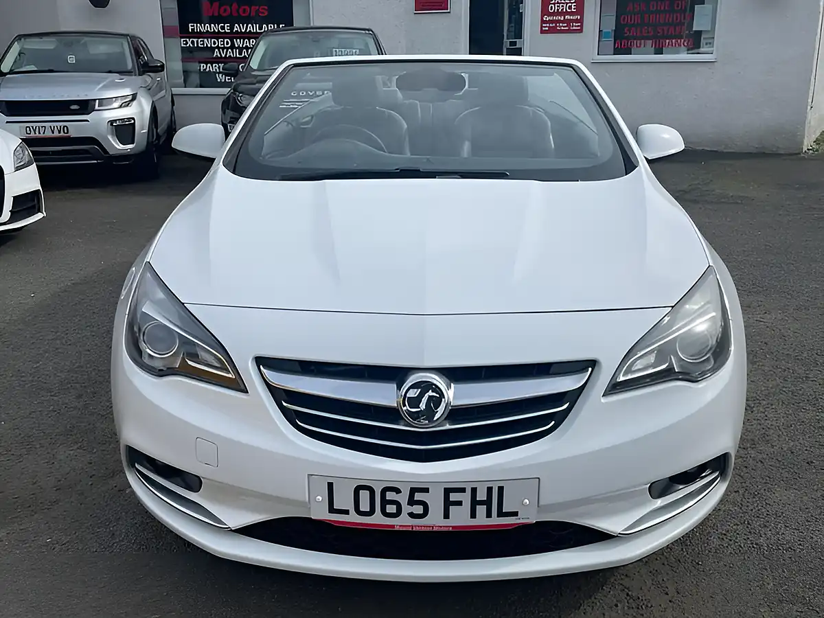 Used 2015 Vauxhall Cascada Elite White - Interior and Exterior details 11