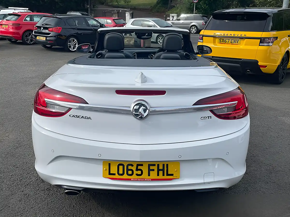 Used 2015 Vauxhall Cascada Elite White - Interior and Exterior details 7