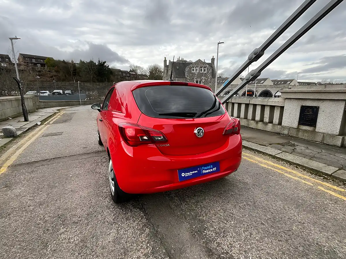Used 2015 Vauxhall Corsa Car Derived Van Red - Interior and Exterior details 12