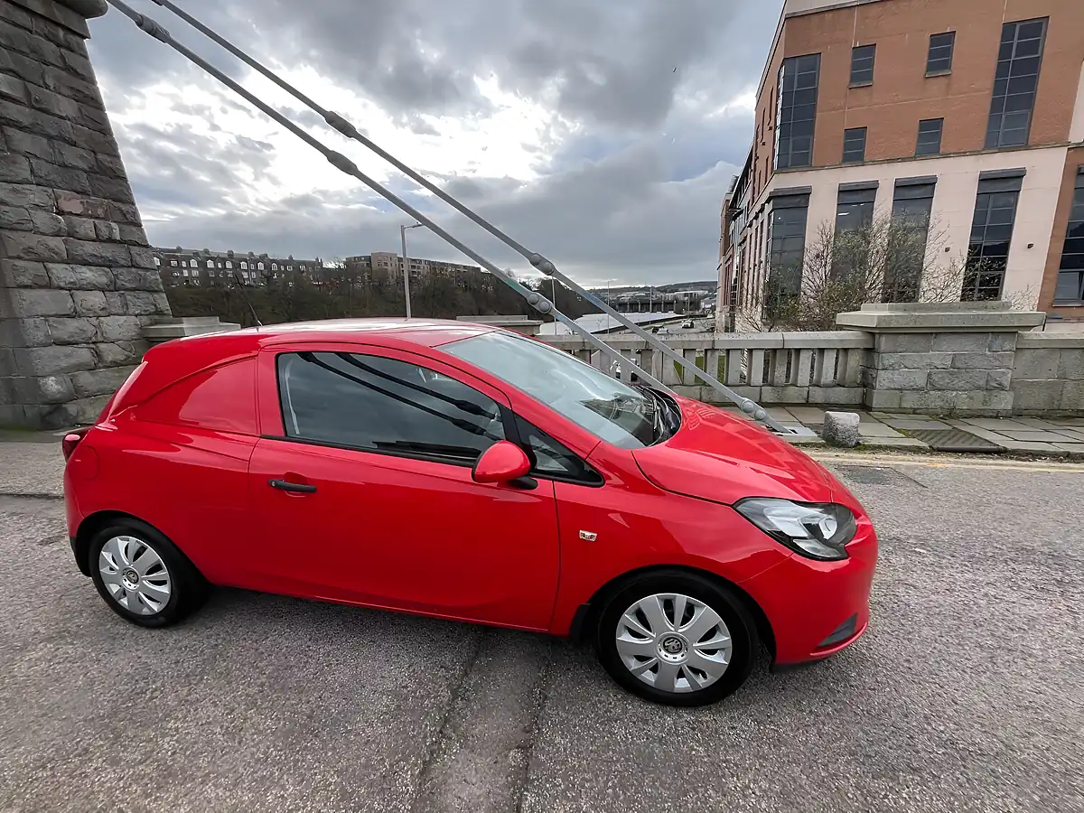 Used 2015 Vauxhall Corsa Car Derived Van Red - Interior and Exterior details 9