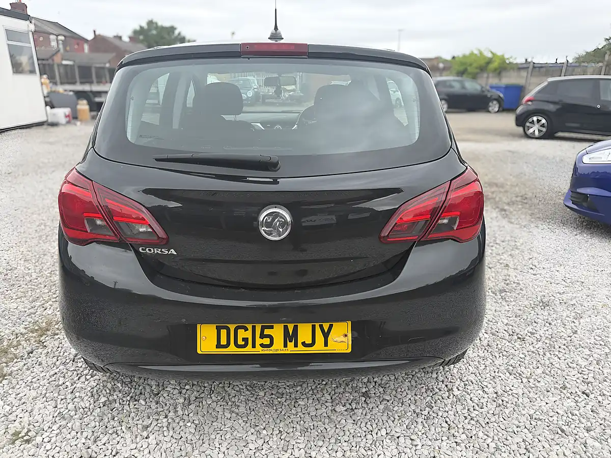 Used 2015 Vauxhall Corsa Design Black - Interior and Exterior details 6