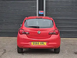Used 2015 Vauxhall Corsa Design Red - Interior and Exterior details 14