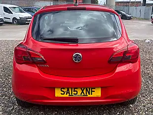 Used 2015 Vauxhall Corsa Excite Ac Red - Interior and Exterior details 8