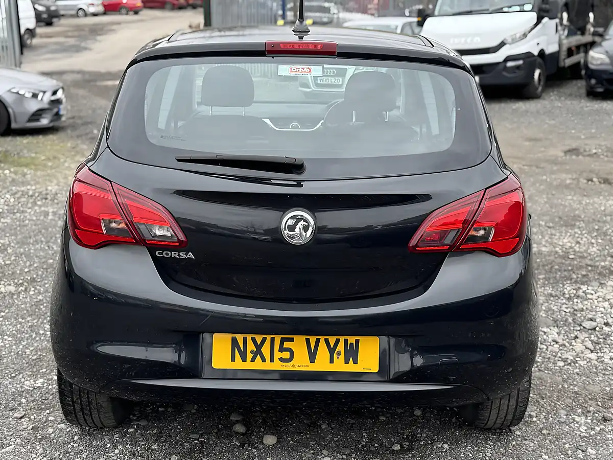Used 2015 Vauxhall Corsa Excite Black - Interior and Exterior details 6