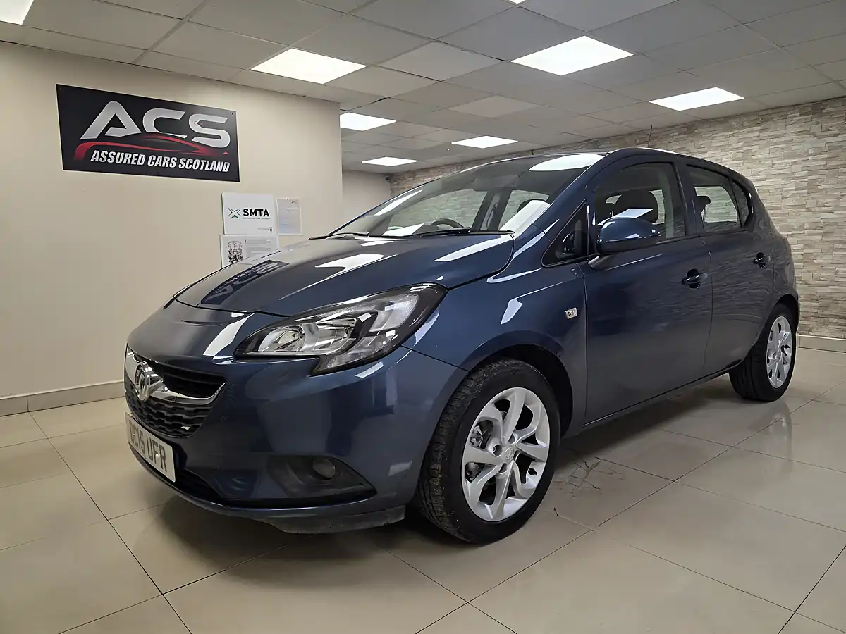 Used 2015 Vauxhall Corsa Excite Blue - Interior and Exterior details 2