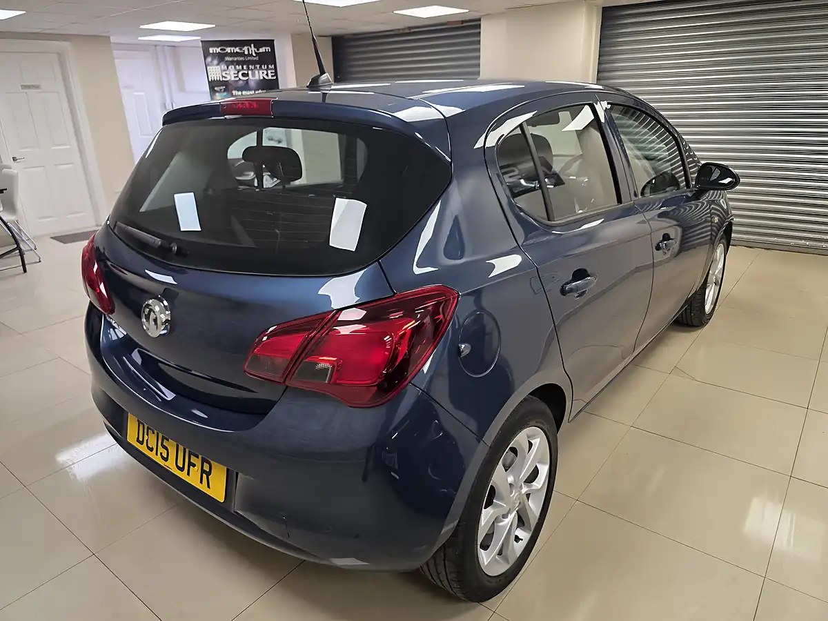 Used 2015 Vauxhall Corsa Excite Blue - Interior and Exterior details 4