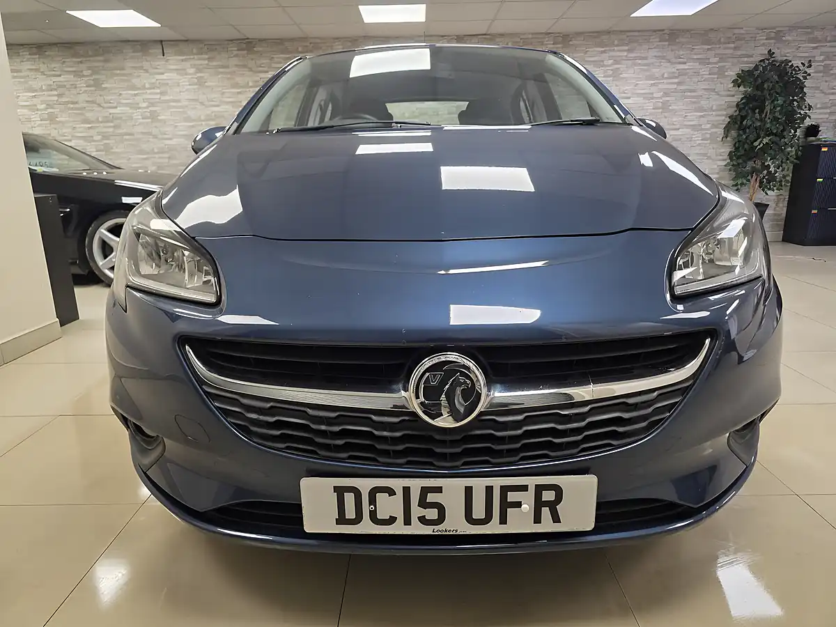 Used 2015 Vauxhall Corsa Excite Blue - Interior and Exterior details 7