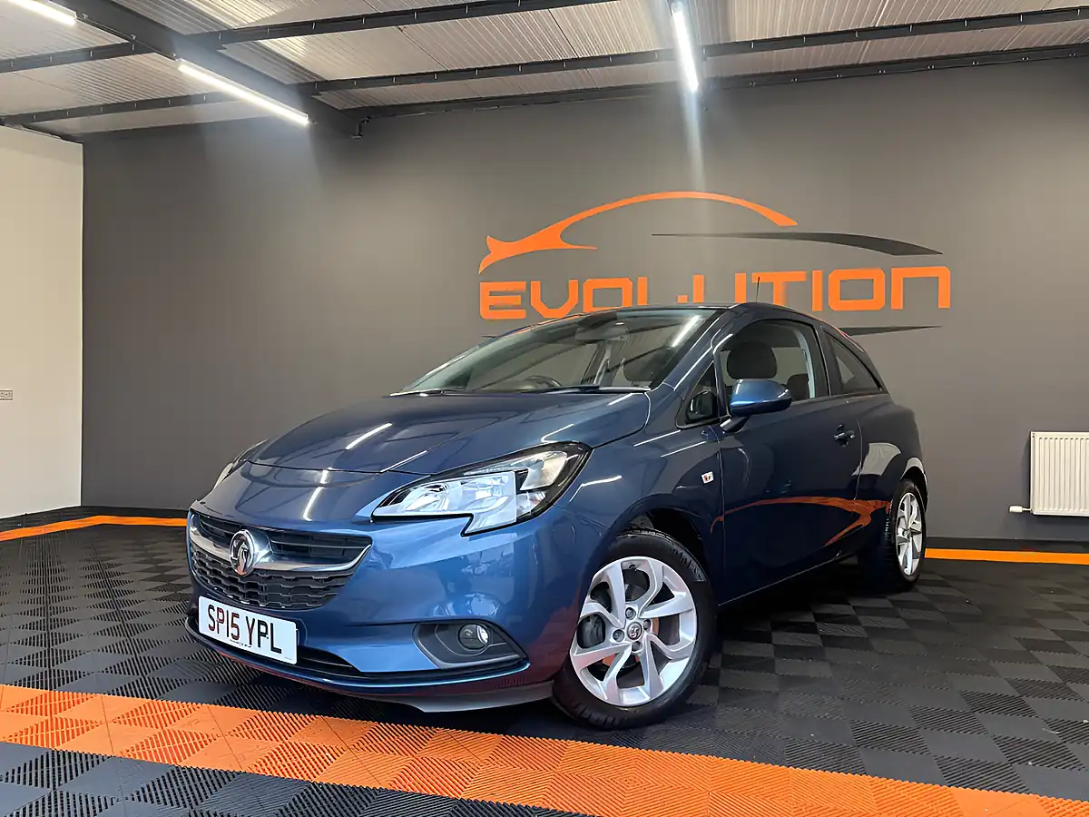 Used 2015 Vauxhall Corsa Excite Blue - Interior and Exterior details 10