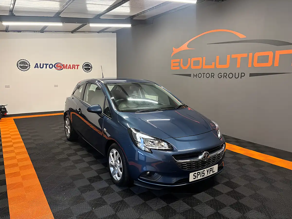 Used 2015 Vauxhall Corsa Excite Blue - Interior and Exterior details 6